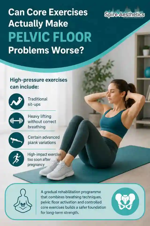 Can Strengthening Your Core Alone Actually Make Pelvic Floor Problems Worse Maidenhead?